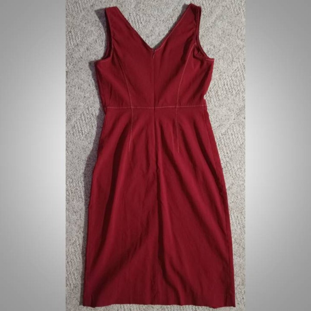 Express  stretch red dress size 7/8 # - Picture 4 of 7